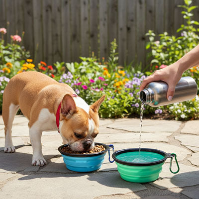 Gamelle Chien | Duo avec couvercle