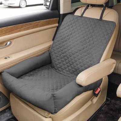 Housse voiture chien sans chien