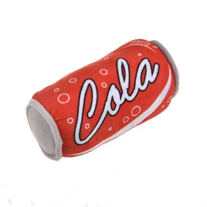 jouet pour chien motif boisson gazeuse cola odèle