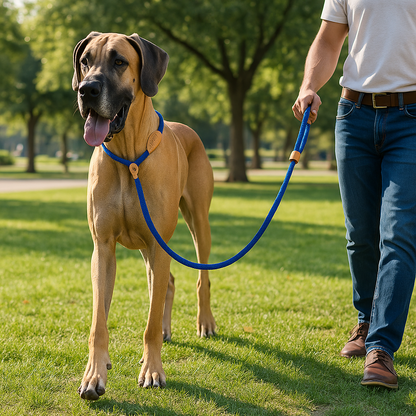 Laisse pour chien | corde tressée et anti-dérapante