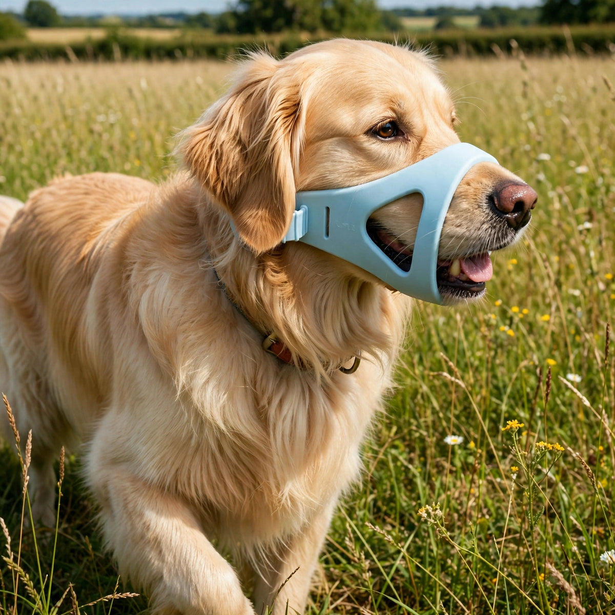 Muselière anti-aboiement | Couverture buccale - grande taille