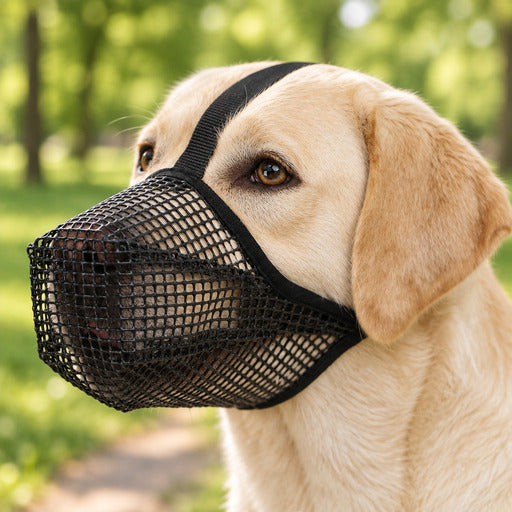 MUSELIERE POUR CHIEN | Mailles douces et durables