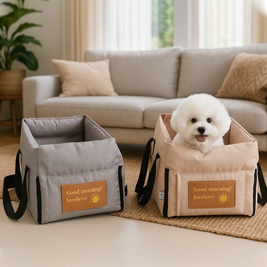 sac de transport pour chien coussine sécurisé choix couleur