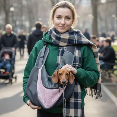 Sac de transport pour Chien rose femme