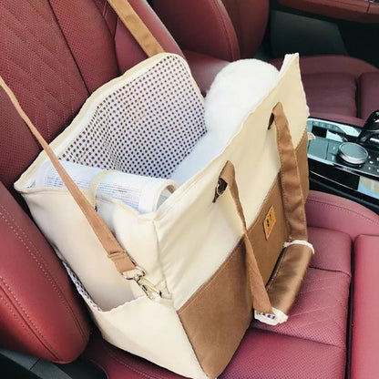 sac à dos chien multiculturel et confortable toutou auto