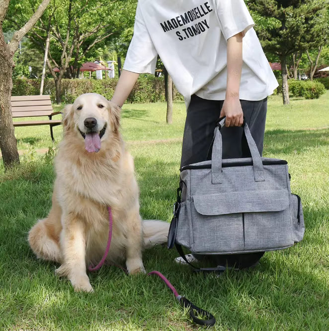 sac de voyage pour chien organisateur multifonctionnel golden