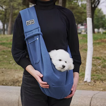 sac transport bandouliere bleu