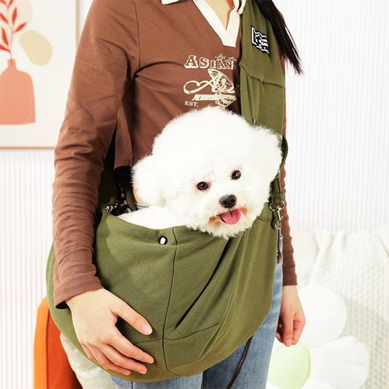 sac transport bandouliere vert