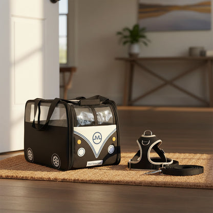 Sac transport chien | motif autobus