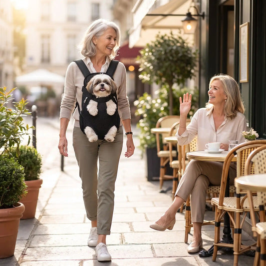 sac ventral petite taille femme terrasse