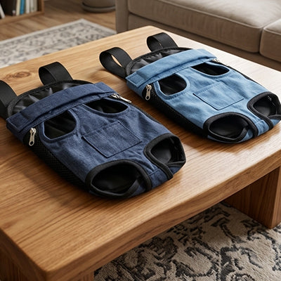sac ventral pour chien design jean deux modèles
